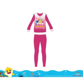 Baby Shark téli pamut gyerek pizsama