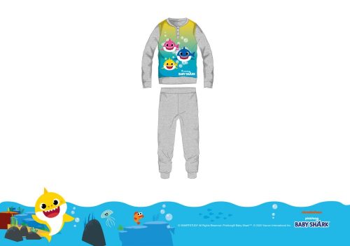 Baby Shark gyerek pamut pizsama