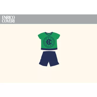 Nyári rövid baba pizsama - Enrico Coveri