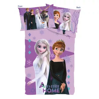   Disney Jégvarázs Arendelle is Home gyerek ágyneműhuzat 100×135 cm, 40×60 cm