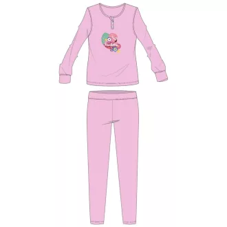 Flamingó téli pamut gyerek pizsama