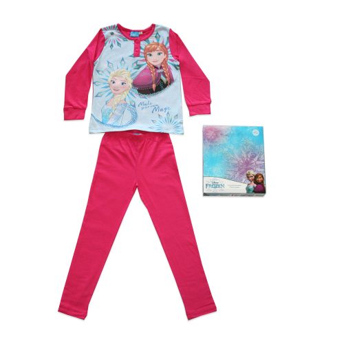Disney Jégvarázs pamut vékony gyerek pizsama (128)