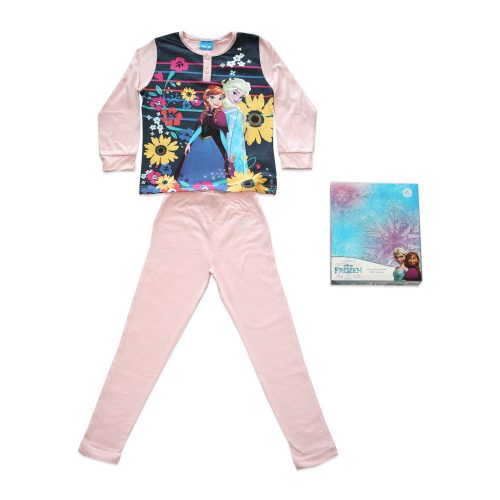 Disney Jégvarázs pamut vékony gyerek pizsama (128)