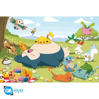 Pokemon maxi poszter 91,5x61cm Picnic Day