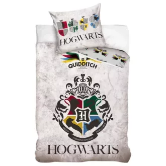 Harry Potter Hogwarts ágyneműhuzat 140×200cm, 60×70cm