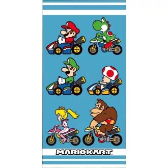 Super Mario Mariokart fürdőlepedő, strandtörölköző 70*140 cm