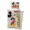Disney Mickey Mad About ágyneműhuzat garnitúra 140x200cm, 65x65cm