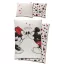Disney Mickey & Minnie Love ágyneműhuzat garnitúra 140x200cm, 70x90cm