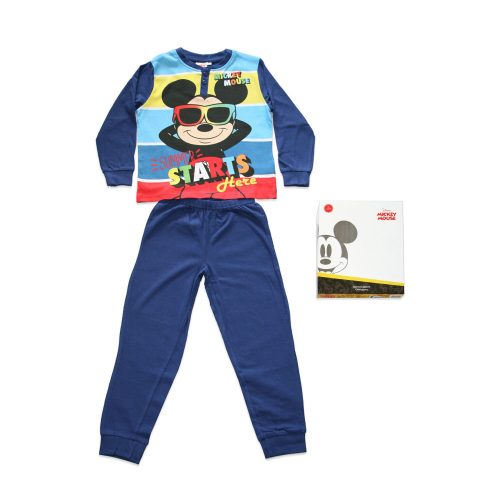 Disney Mickey egér vékony pamut gyerek pizsama (98)