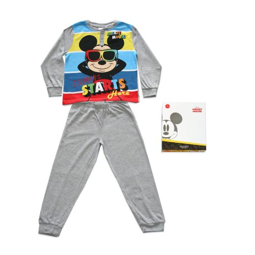 Disney Mickey egér vékony pamut gyerek pizsama (122)