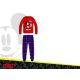 Disney Mickey téli vastag gyerek pizsama (116)