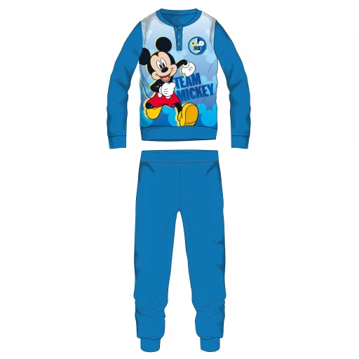 Disney Mickey egér polár pizsama - téli vastag gyerek pizsama (122)