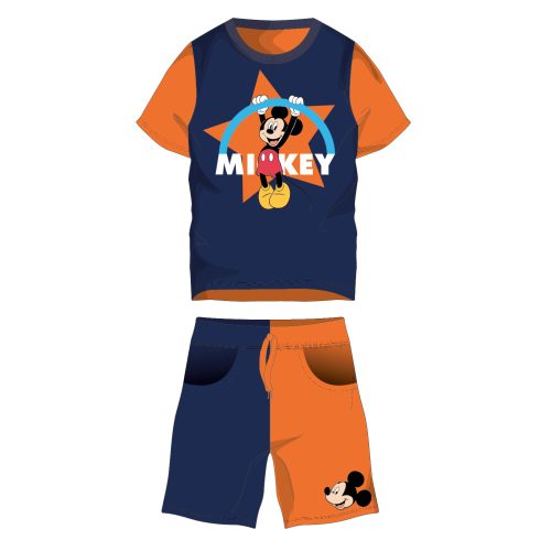 Disney Mickey egér nyári együttes póló rövidnadrág szett (110 cm)