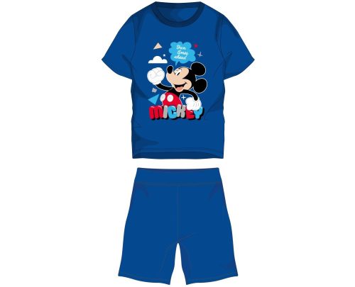 Disney Mickey pamut nyári együttes - póló-rövidnadrág szett (104)