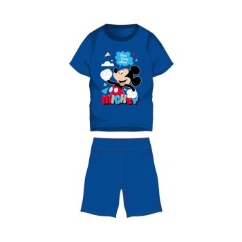 Disney Mickey pamut nyári együttes - póló-rövidnadrág szett (98)