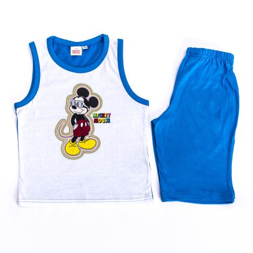 Disney Mickey egér nyári együttes póló rövidnadrág szett (116 cm)