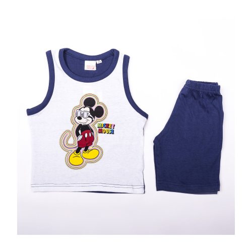 Disney Mickey egér nyári együttes póló rövidnadrág szett (122 cm)