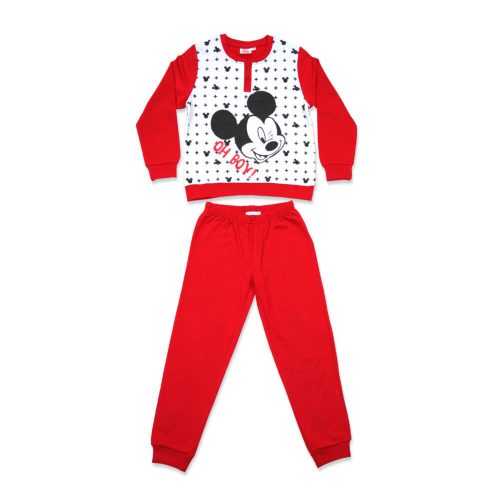 Disney Mickey téli flanel gyerek pizsama (110)