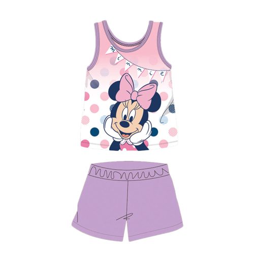 Disney Minnie egér ujjatlan nyári baba pizsama (92)
