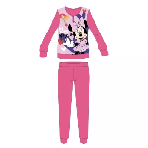 Disney Minnie polár pizsama - téli vastag gyerek pizsama (122)