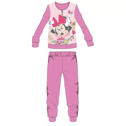 Disney Minnie egér polár pizsama - téli vastag gyerek pizsama (110)