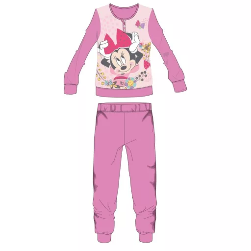 Disney Minnie egér polár pizsama - téli vastag gyerek pizsama