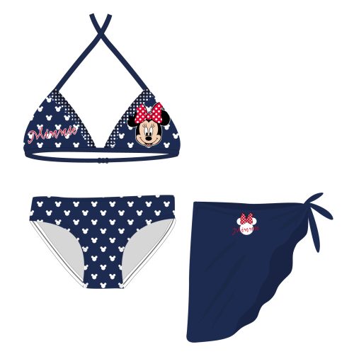 Disney Minnie egér kislány fürdőruha szett - bikini+szoknya (110)