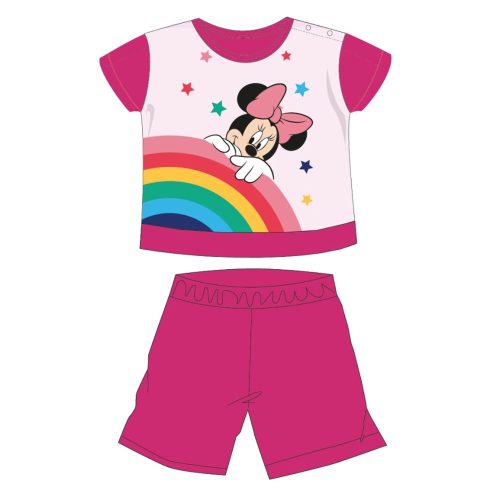 Disney Minnie egér rövid ujjú nyári baba pizsama (92)