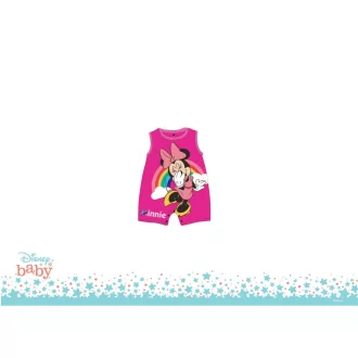 Disney Minnie nyári rövid ujjú baba rugdalózó (0-1 hó)