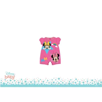 Disney Minnie nyári rövid ujjú baba rugdalózó (0-1 hó)