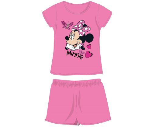 Disney Minnie nyári együttes póló rövidnadrág szett (122 cm)