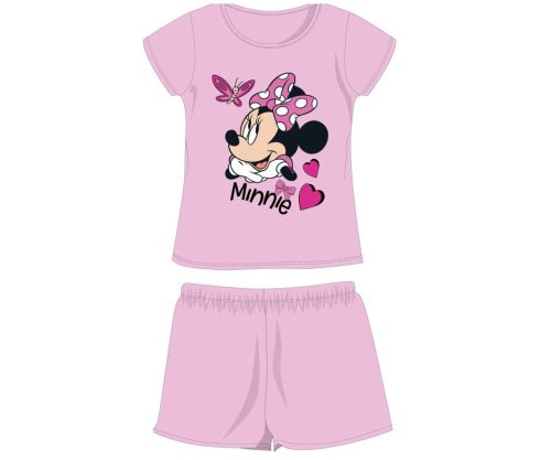 Disney Minnie nyári együttes póló rövidnadrág szett (128 cm)