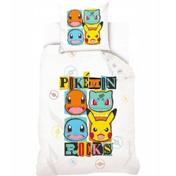 Pokémon ágyneműhuzat garnitúra 140x200cm, 70x90cm