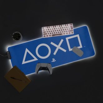 Playstation Light Up Desk Mat XL gaming egérpad