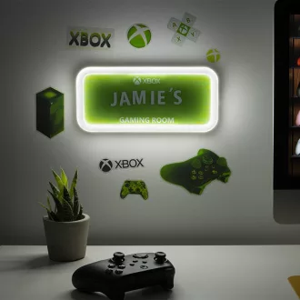 Xbox Light up Room Sign testreszabható lámpa