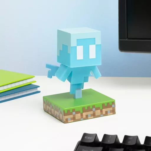 Minecraft „Allay” ikon világító LED lámpa