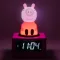 Peppa malac ébresztőóra + éjjeli lámpa