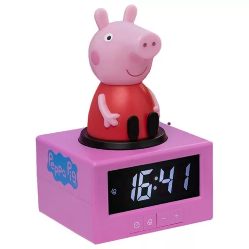 Peppa malac ébresztőóra + éjjeli lámpa