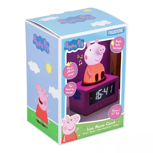Peppa malac ébresztőóra + éjjeli lámpa