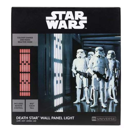Star Wars óriás falra szerelhető Halálcsillag lámpa
