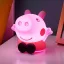 Peppa malac szilikon világító lámpa