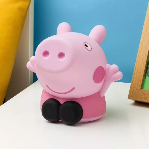 Peppa malac szilikon világító lámpa