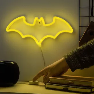Batman logós LED neon falilámpa
