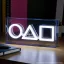 Squid Game falra szerelhető neon hangulatvilágítás