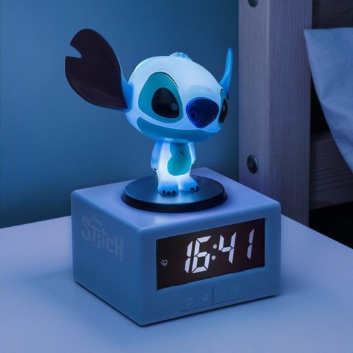 Disney Lilo és Stitch, A csillagkutya ébresztőóra világítással