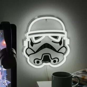 Star Wars Stormtrooper falra szerelhető Led neon lámpa
