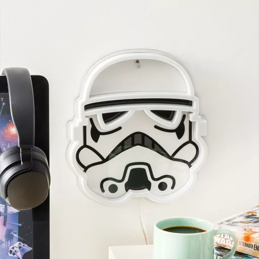 Star Wars Stormtrooper falra szerelhető Led neon lámpa