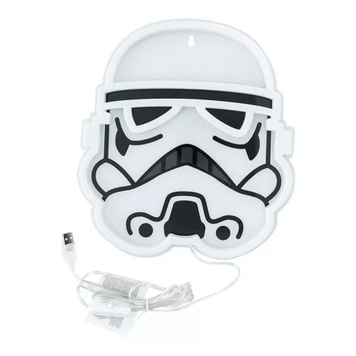 Star Wars Stormtrooper falra szerelhető Led neon lámpa