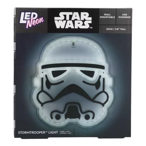 Star Wars Stormtrooper falra szerelhető Led neon lámpa