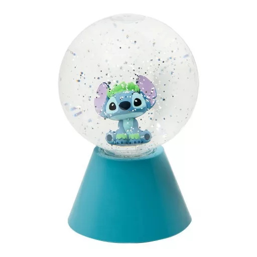 Disney Lilo és Stitch, A csillagkutya LED csillogó világító hógömb